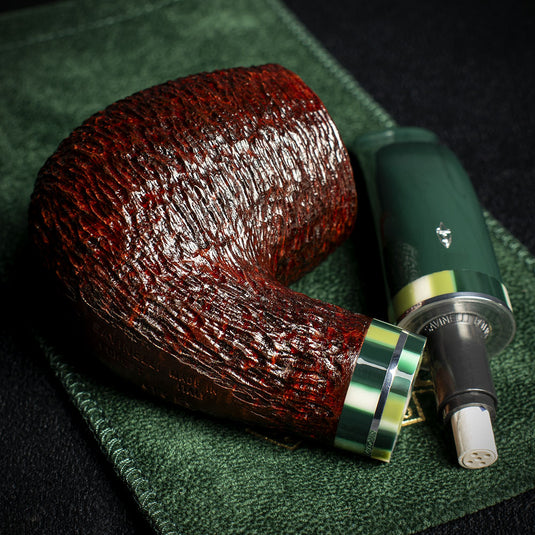 Savinelli Foresta Rusticated 616 - 6mm Briar Pipe