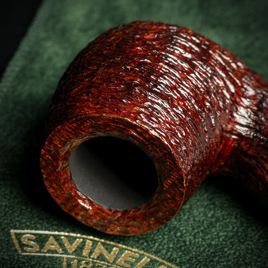 Savinelli Foresta Rusticated 616 - 6mm Briar Pipe