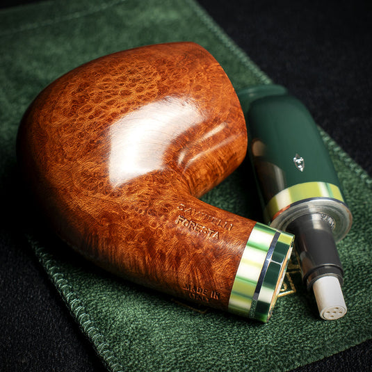 Savinelli Foresta Smooth Natural 616 - 6mm Briar Pipe