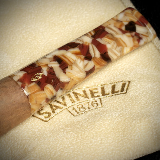 Savinelli Granola Rusticated 141 - 6mm Briar Pipe