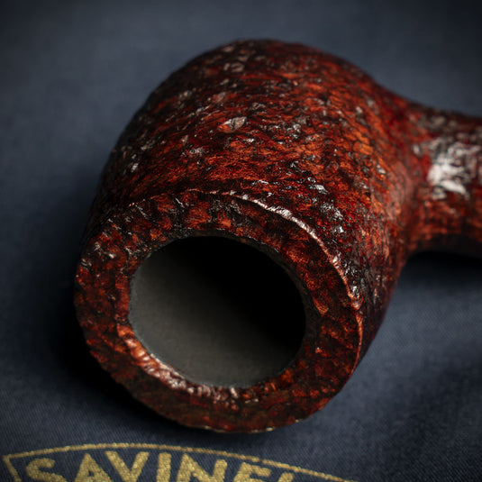 Savinelli Oceano Rusticated 106 - 6mm Briar Pipe