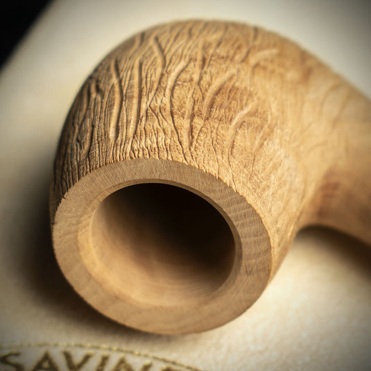 Savinelli Oliva Natural Rustic 601 - 6mm Briar Pipe