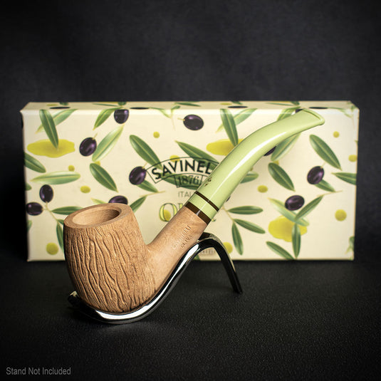 Savinelli Oliva Natural Rustic 606 - 6mm Briar Pipe