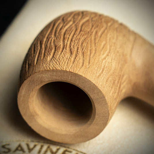 Savinelli Oliva Natural Rustic 606 - 6mm Briar Pipe