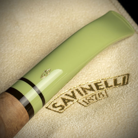 Savinelli Oliva Natural Rustic 606 - 6mm Briar Pipe