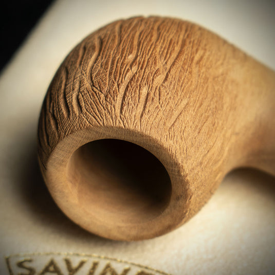 Savinelli Oliva Natural Rustic 626 - 6mm Briar Pipe