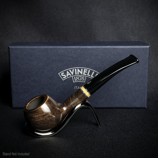 Savinelli Oscar Liscia Marrone Scuro 315 - Briar Pipe