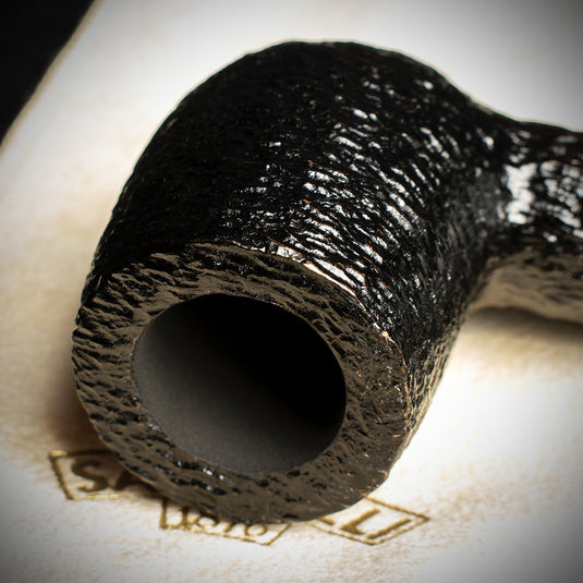 Savinelli Paloma Rustic Black 101 - 6mm Briar Pipe