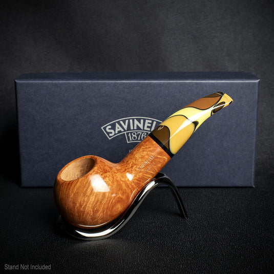 Savinelli Paloma Smooth Brown 320 - 6mm Briar Pipe