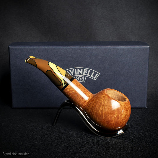 Savinelli Paloma Smooth Brown 320 - 6mm Briar Pipe
