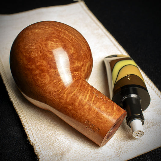 Savinelli Paloma Smooth Brown 320 - 6mm Briar Pipe
