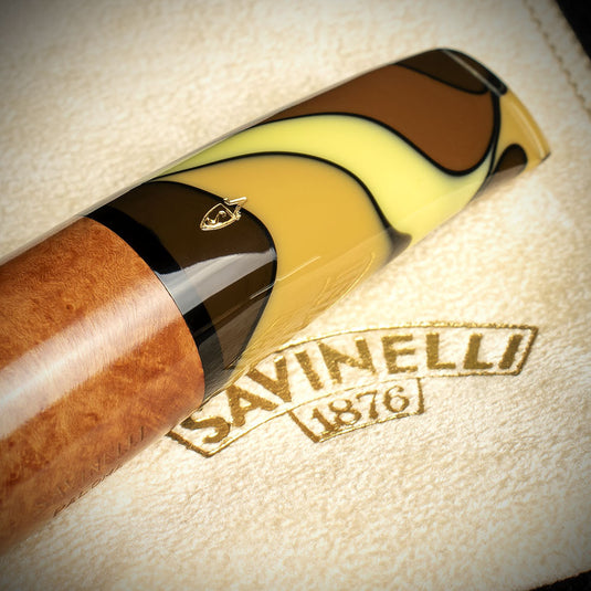Savinelli Paloma Smooth Brown 320 - 6mm Briar Pipe