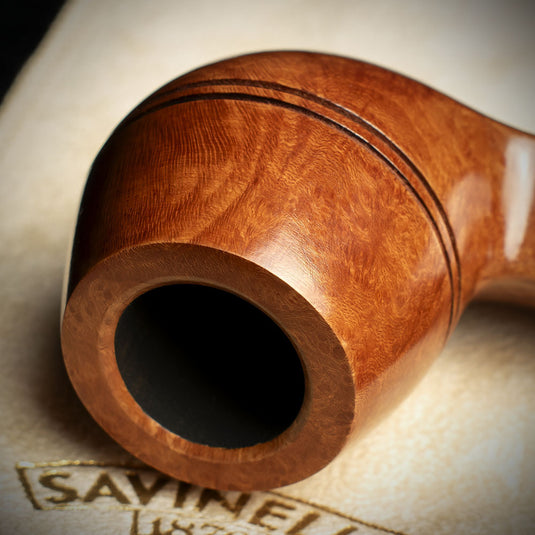 Savinelli Paloma Smooth Brown 510 - 6mm Briar Pipe