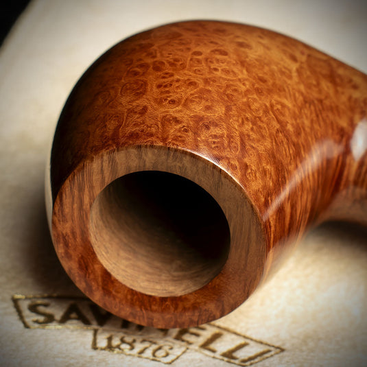Savinelli Paloma Smooth Brown 677 - 6mm Briar Pipe