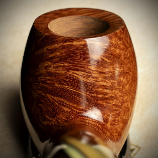 Savinelli Paloma Smooth Brown 677 - 6mm Briar Pipe
