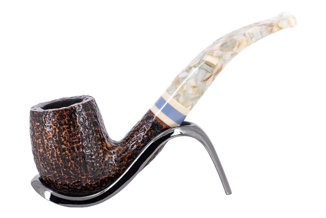 Savinelli Sasso Rusticated 601 - 6mm Briar Pipe