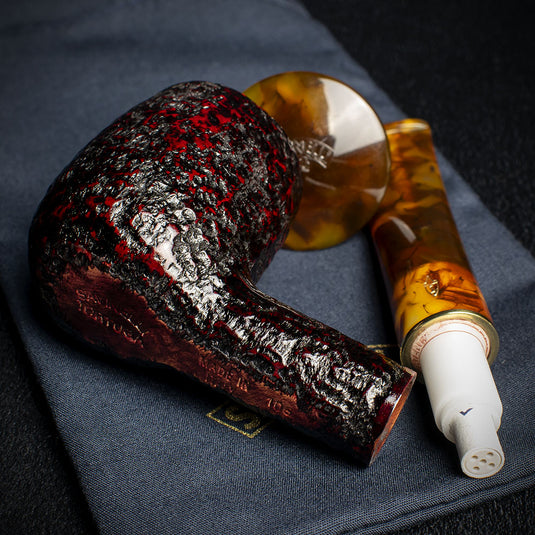 Savinelli Tortuga Rustic Shape No.106 - 6mm Briar Pipe
