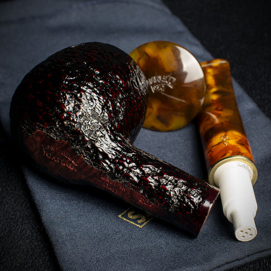 Savinelli Tortuga Rustic Shape No.207 - 6mm Briar Pipe