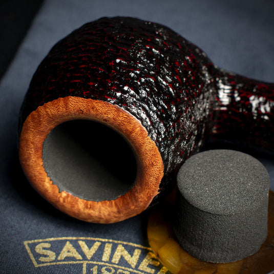 Savinelli Tortuga Rustic Shape No.207 - 6mm Briar Pipe