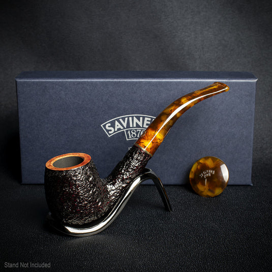 Savinelli Tortuga Rustic Shape No.602 - 6mm Briar Pipe