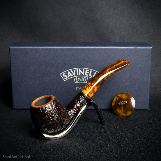 Savinelli Tortuga Rustic Shape No.626 - 6mm Briar Pipe