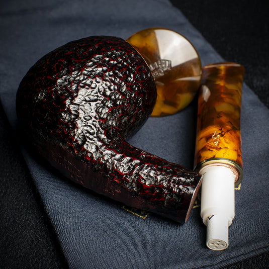 Savinelli Tortuga Rustic Shape No.626 - 6mm Briar Pipe