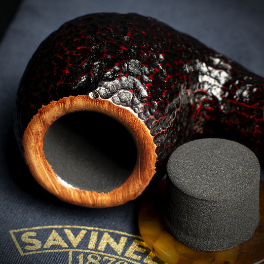 Savinelli Tortuga Rustic Shape No.626 - 6mm Briar Pipe