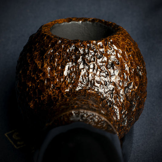 Savinelli Tre Rusticated Briar Pipe - 321