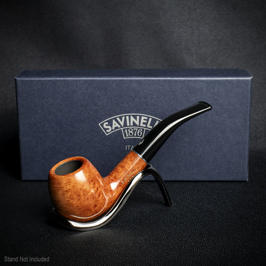 Savinelli Tre Smooth Briar Pipe - 626