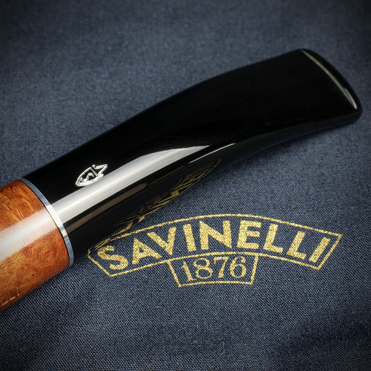 Savinelli Tre Smooth Briar Pipe - 626