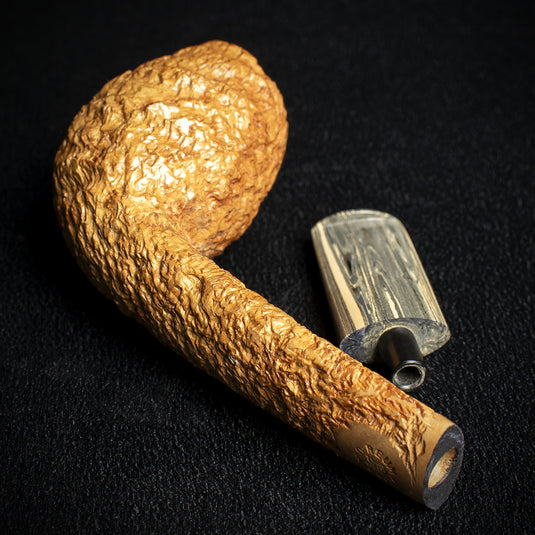 Sean Reum  Artisan Chipblast Egg (Limited Edition) Briar Pipe