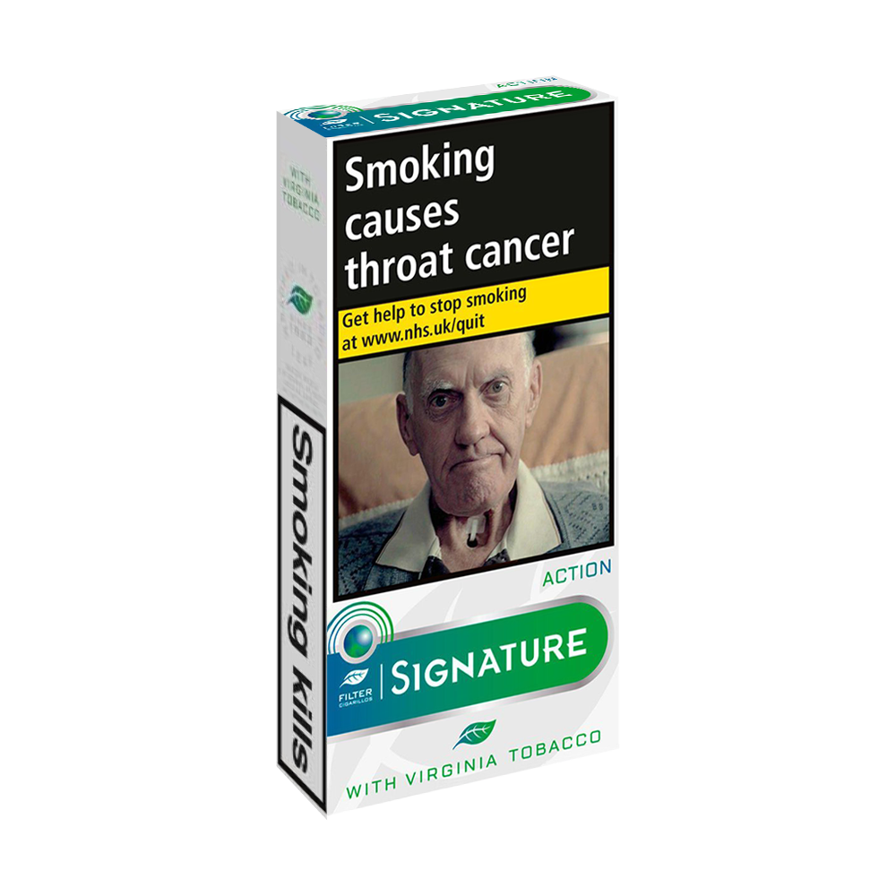 Signature Action Leaf Wrapped Cigarillos (Menthol Filter) 10pk