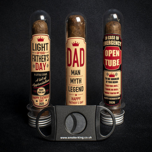 2026 Fathers Day Cigar Gift Tube + Cutter - The Legend