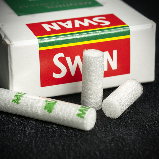 Swan Menthol Extra Slim Filter Tips - 20 x 120 Packs (2400)