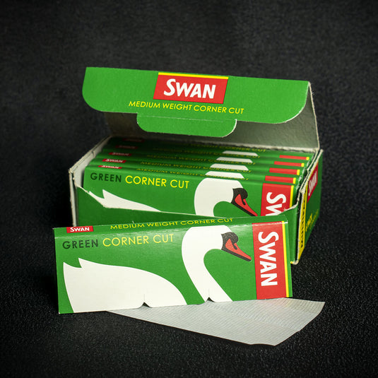 Swan Rolling Papers Regular Green - Multipack of 6