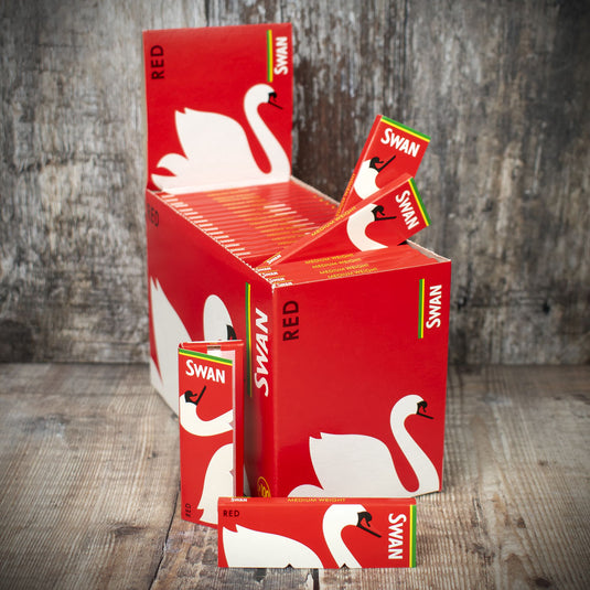 Swan Rolling Papers Regular Red - 5 Packs
