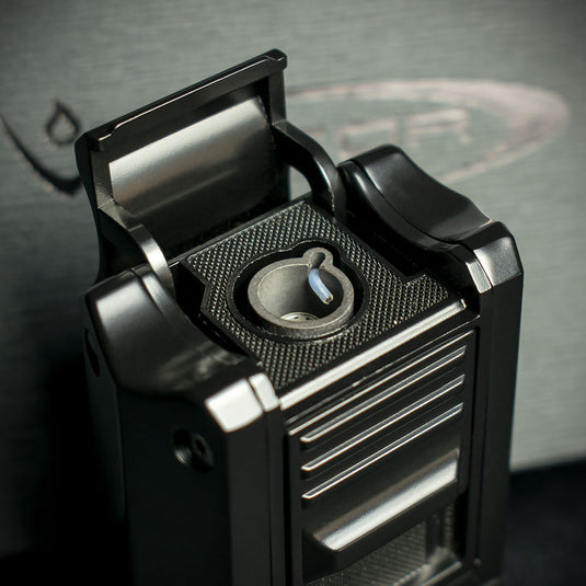 Vector Thor Single Flame with V-cutter - Black Matte