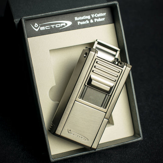 Vector Thor Single Flame with V-cutter - Gunmetal