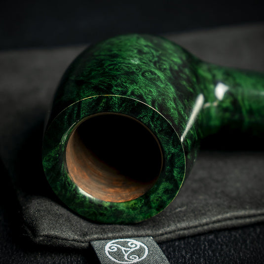 Rattrays Lowland 37 Green Smooth 9mm Pipe