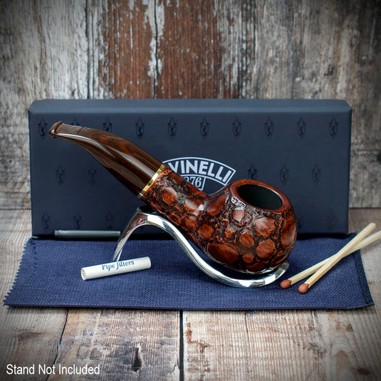 Savinelli | Alligator 6mm Smoking Pipe | Brown 320