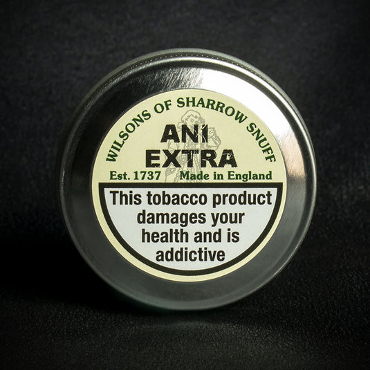 Wilsons of Sharrow Ani Extra (Aniseed) Snuff - 10g Tin (Medium)
