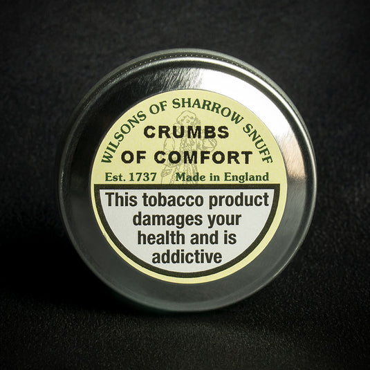 Wilsons of Sharrow Crumbs of Comfort (Menthol & Spearmint) Snuff - 10g Tin (Medium)
