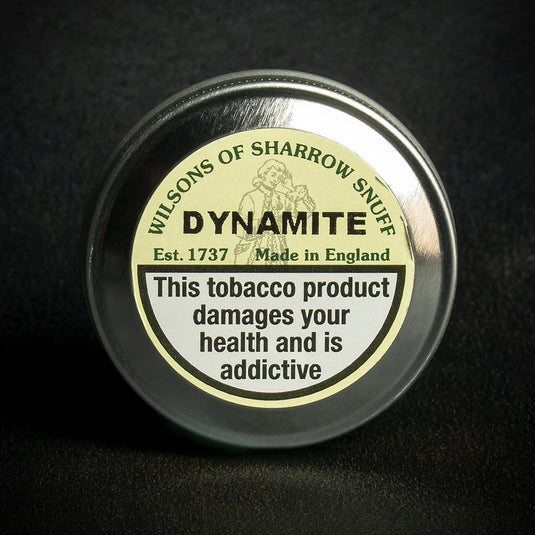 Wilsons of Sharrow Dynamite (Menthol) Snuff - 10g Tin (Medium)