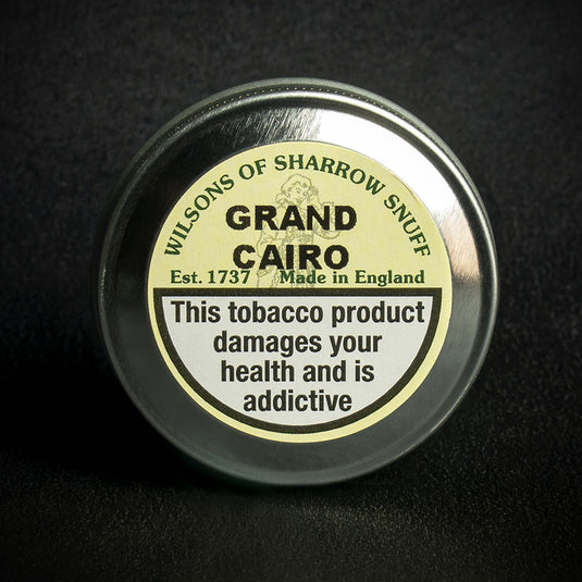 Wilsons of Sharrow Grand Cairo (Menthol) Snuff - 10g Tin (Medium)