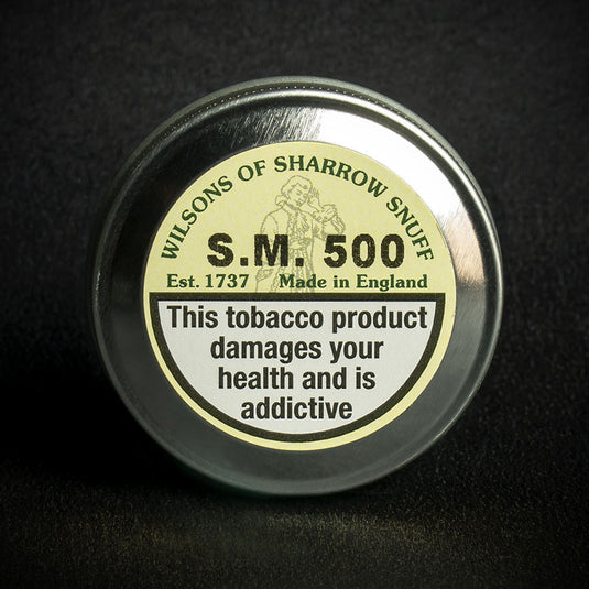 Wilsons of Sharrow S.M. 500 (Light Menthol) Snuff - 10g Tin