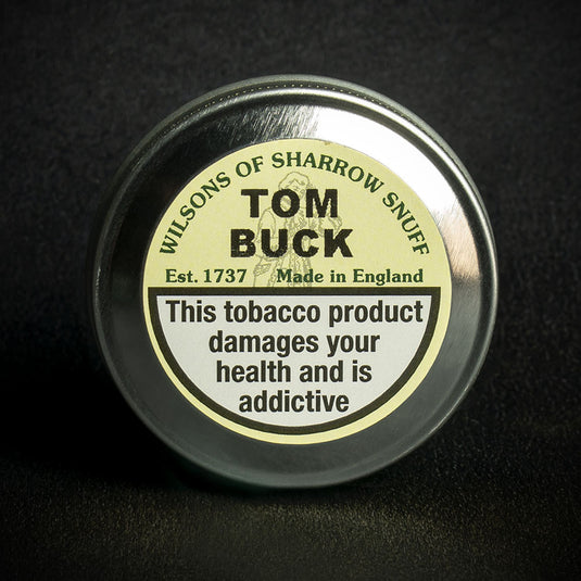 Wilsons of Sharrow Tom Buck (Menthol & Citrus) Snuff - 10g Tin (Medium)