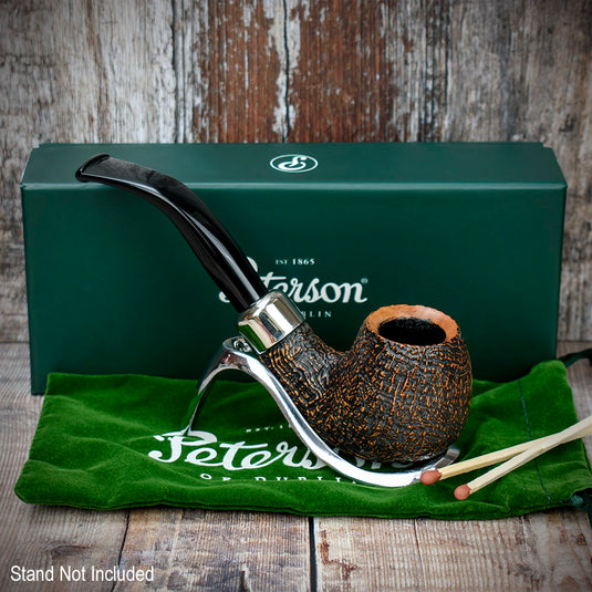 Arklow Sandblasted Briar Pipe By Peterson of Dublin - Shape 68 (9mm)