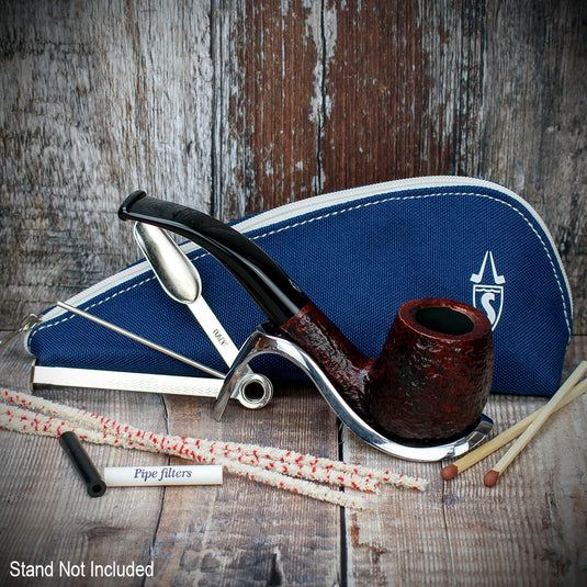 Savinelli | One Rustic Dark Brown Pipe Kit 601