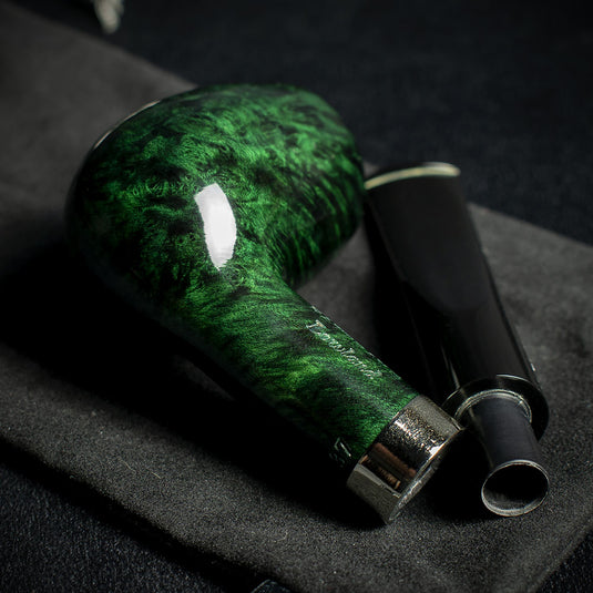 Rattrays Lowland 37 Green Smooth 9mm Pipe