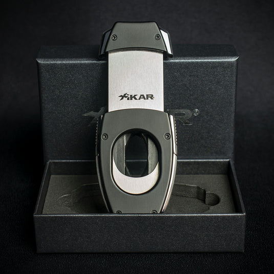 Xikar Flip Dual Cigar Cutter - Black